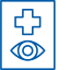 eye with health sign